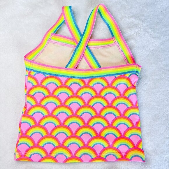 ⭐️⭐️SOLD⭐️⭐️ Lands' End Two Piece Tankini Swimsuit | Toddler Girls | 2T - Picture 6 of 12